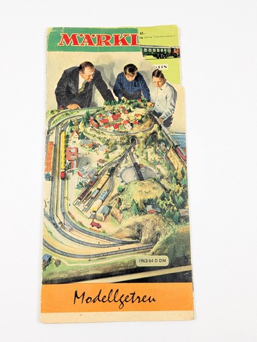 Märklin faltblatt 1963 - faltblatt, /
