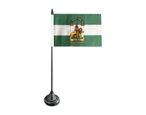 Tischflagge spanien andalusien - tischflagge,