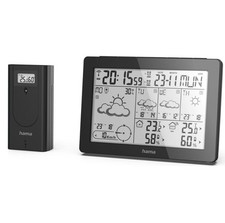 HAMA Wettervorhersage-Center "Meteotime", schwarz, Retoure