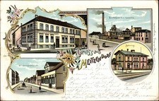Litho Meitzendorf Barleben in Sachsen Anhalt, Restaurant Otto... - 10837243