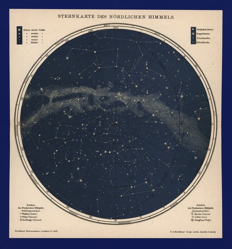 Sternkarte anno 1896 - ,