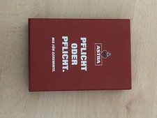 Astra Bier Spiel Plicht oder Pflicht Nix für gehemmte Partyspiel