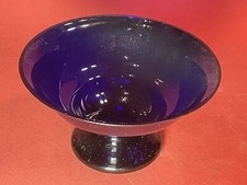 Glas Schale Kobaldblau Art