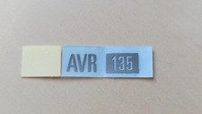 Ersatzteil Harman Kardon  AVR 135 -Schild/Beschriftung Original- ca. 22x7mm