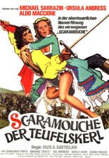 Scaramouche, der Teufelskerl ORIGINAL A1 Kinoplakat Ursula Andress / M. Sarrazin
