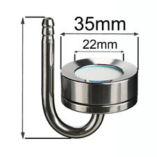 Edelstahl CO2 Diffusor XXL (35mm) mit U-Pipe, Aquarium für Pflanzen Wachstum TOP