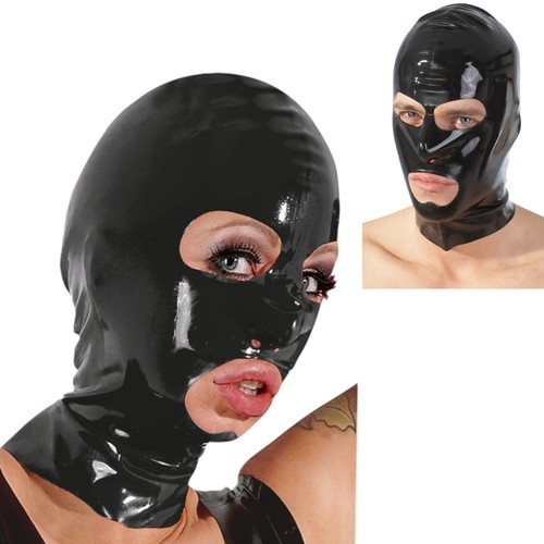 Latex echt kopfmaske - latex,