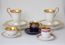 Sammeltasse inne voll vergoldet echtes Gold versch. Stücke Einzel verkaufen