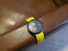 Van Maar Armbanduhr gelb/schwarz für BVB Fans geeignet