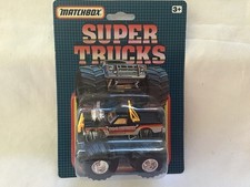 MATCHBOX SUPER TRUCKS - 4x4 PICKUP " BOG BUSTER " - AUF KARTE