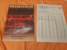 ZUGKATALOG - MINITRIX 83/84 -