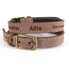 Personalisiertes Lederhalsband