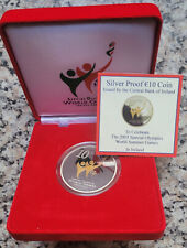 10 Euro Irland 2003 Special Olympics, PP, Schatulle, Zertifikat