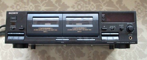 Sony tapedeck 465 vier - tc-wr,