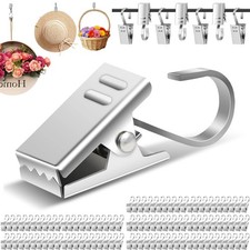 100 Stück Gardienenklammer