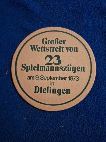 Bierdeckel 1973 dielingen - bierdeckel,