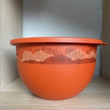 Tupperware Junge Welle Schüssel mit Deckel 2,5l Braun Mit Motiv NEU