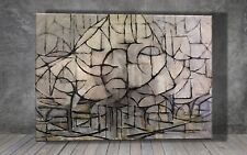 Piet Mondrian blühende Bäume