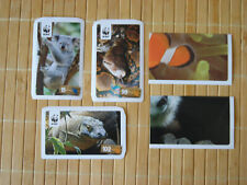 5 Tier-Abenteuer WWF-Sticker von REWE 2011