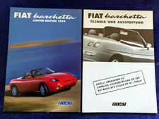 FIAT Barchetta Limited Edition Prospekt 4.1999 + Beilage