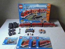 Lego City Eisenbahn 7938 Passagierzug , roter Zug , mit Powerfunktion Set , CVP