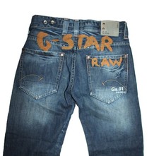 G-star  Herren Jeans ca. W28/L30 Radar 01 Embro Straight Blau Denim- Gstar Raw