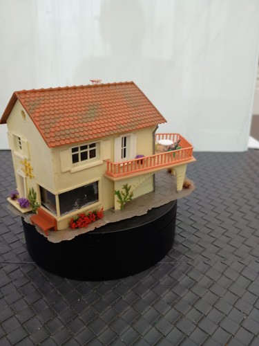 Eisenbahn modellbau haus mit - modellbau,