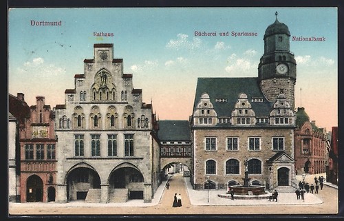 Dortmund rathaus bücherei - dortmund,,