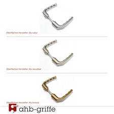 Hoppe Türgriff Drückerpaar Birmingham 1117 diverse Oberflächen Eloxal F1 F2 F4