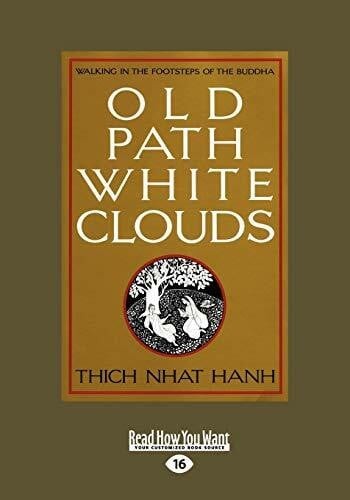 Old path white - path, clouds