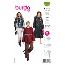 Burda Easy Schnittmuster Nr. 5770 - Jacke - 3 Varianten