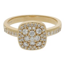 Brillant ring 750 k - ring, 750/