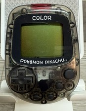 Pokemon Pikachu Color - Schrittzähler / Tamagotchi - Schwarz-Transparent /
