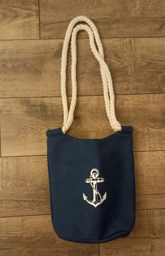 Tasche anker blau strand - blau,
