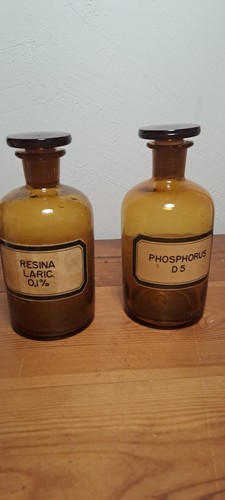 Alte apothekerflaschen - alte,