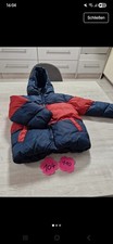 Winterjacke 104/110  Blau Rot