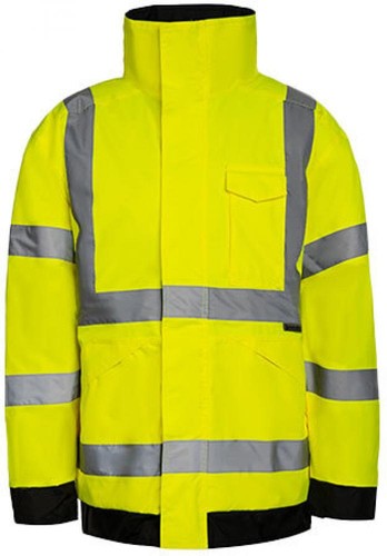 Unisex sicherheits regenjacke - unisex, sicherheits-regenjacke