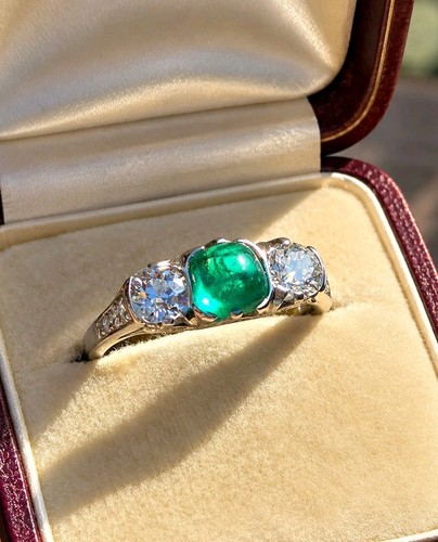 Art deco ring kolumbien - deco,