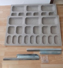 IKEA PAX KOMPLEMENT FILZ AUFLAGE MIT SCHMUCKEINSATZ 100cm