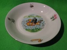 Suppenteller Krtek Maulwurf  Wasser Ente schwimmen 19 cm wilde Biene von Thun 