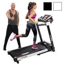 Laufband elektrisch 16 km/h klappbar Steigung Fitnessgerät Heimtrainer 120 kg