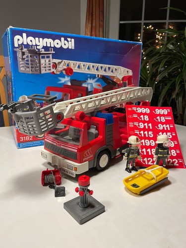Playmobil feuerwehrleiterwagen - playmobil,