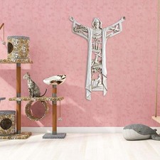 Auferstandener Christus Wand Kreuz Figuren Gebet Skulptur Schlafzimmer Zuhause