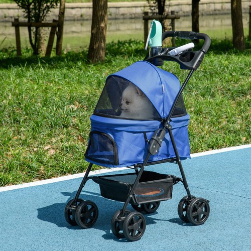 Pawhut hundewagen pet stroller - pawhut,