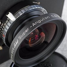 SCHNEIDER KREUZNACH LINHOF SUPER ANGULON 5.6 75mm SYNCHRO  #0 LARGE FORMAT SINAR