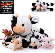 Kuh Kuscheltiere Set Mama Kuh