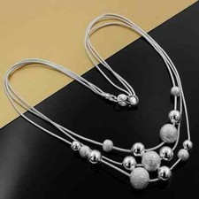 925 Silber Halskette Kette Schmuck Mode Frau Dame Geschenk