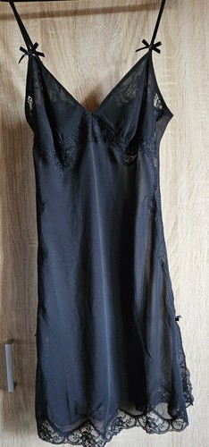 Negligé schwarz transparent - negligé, schwarz/transparent