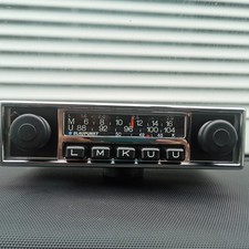 Blaupunkt FRANKFURT 70er ClassicOldtimer Autoradio Chromblende 1972 TOP-geprüft!