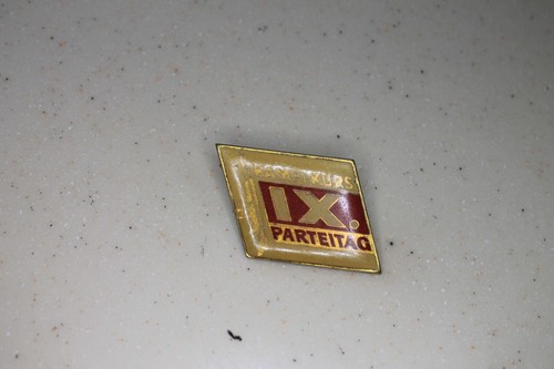 Abzeichen parteitag - abzeichen:,